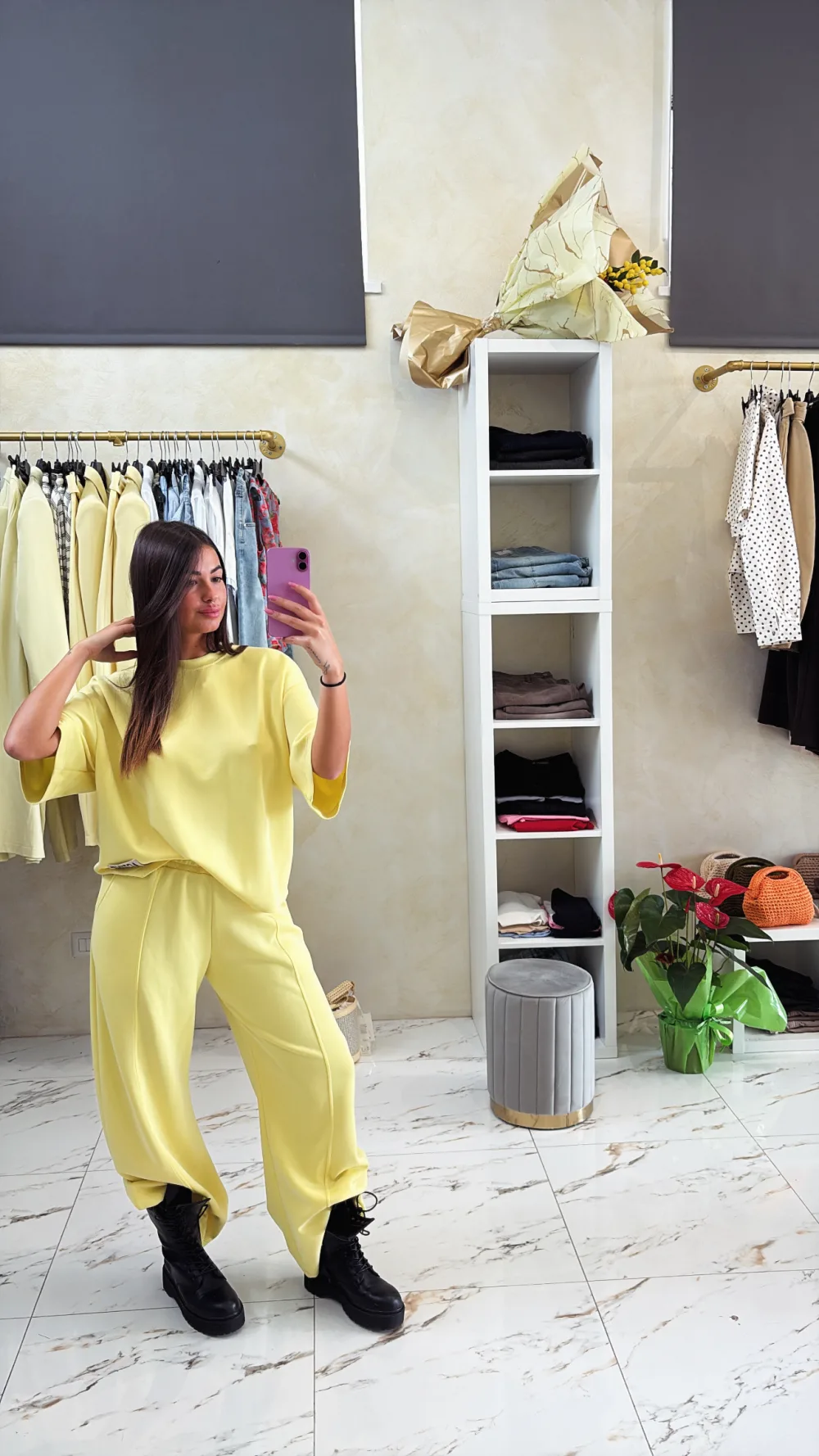 Pantalone tuta Lumina over